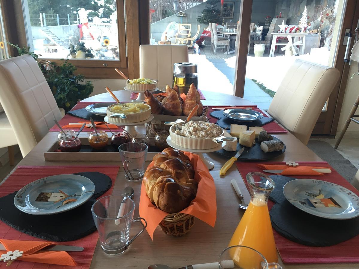 Bnb Valais - By La Sittelle Grimisuat Luaran gambar
